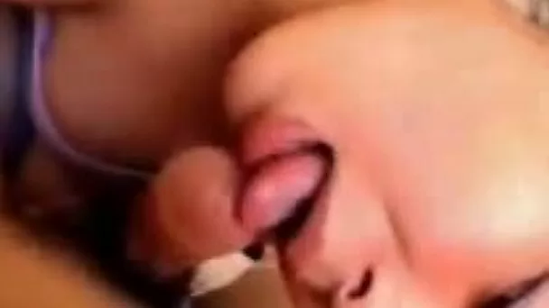 My busty brunette teen loves to suck and to ride my tool