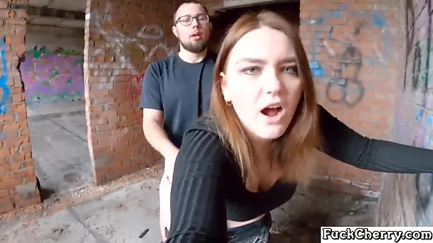 Watched the train fucking a bitch