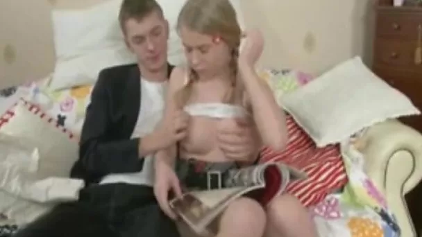 Boyfriend Dicks His Hot Russian Girlfriend Until They Cum