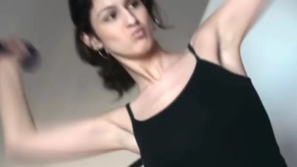 Marta Plays With Her Pretty Pussy Enjoying The Moment