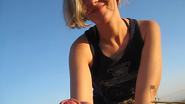 Magda Polish outdoor cock sucker