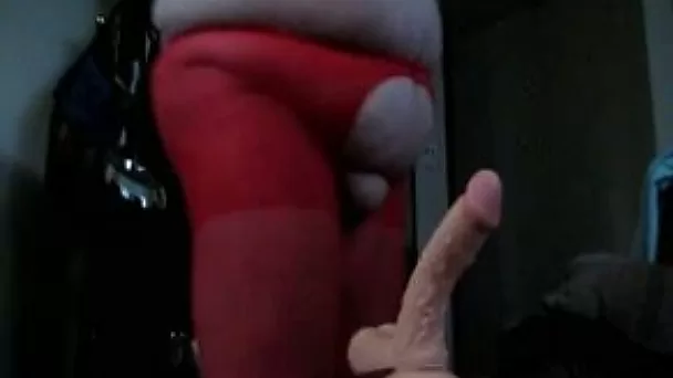 That sex toy on the table is just too big for this granny