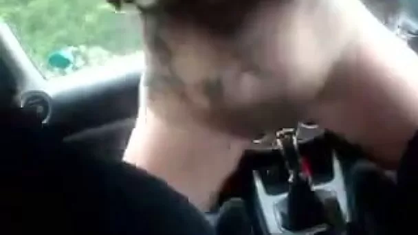 Kinky and filthy bitch with nice body loves my car