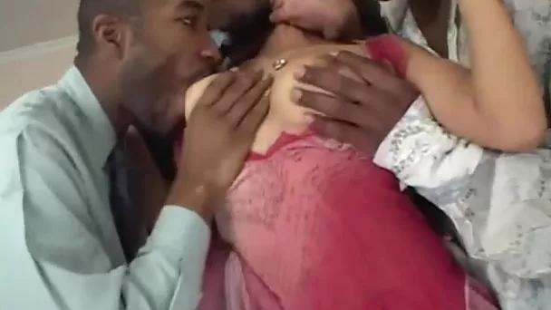 Latina Foursome BBC Pussy Pounded