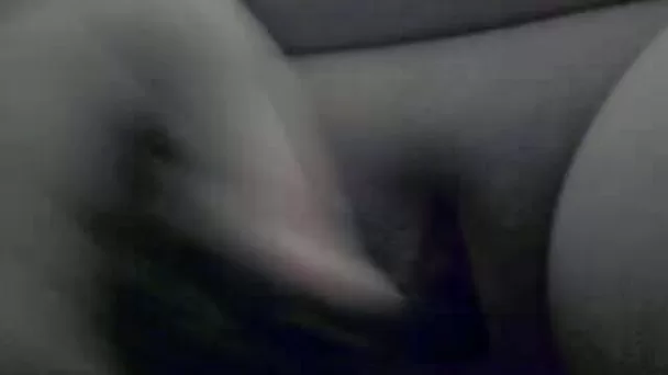 Uninhibited anonymous chick pokes her tight cunt with toy