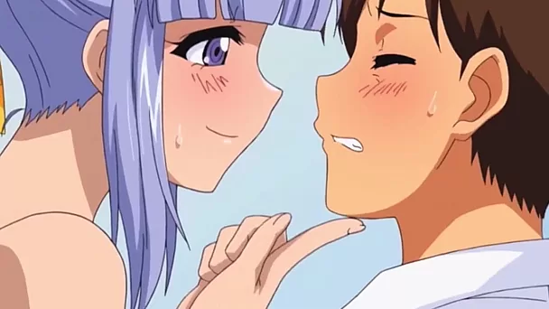 Milf can't get sex from her husband so she uses a teen guy for her purposes