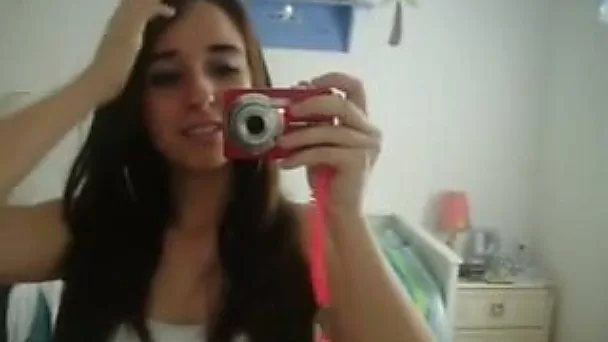 My beautiful brunette girlfriend made this video for me