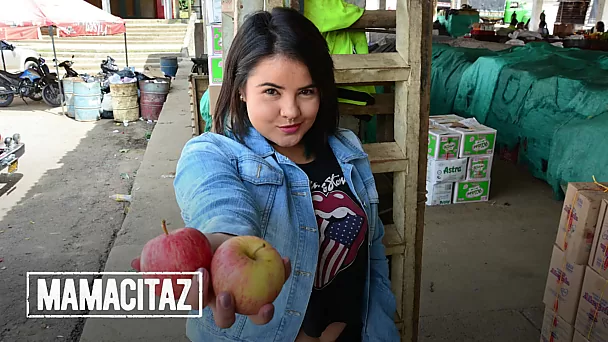 Pretty Curvy Busty Latina Chick Reveals Her Addiction To a Hardcore Sex At the Casting