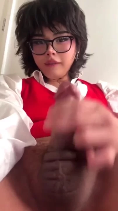 Süßes Mädchen und Sperma
