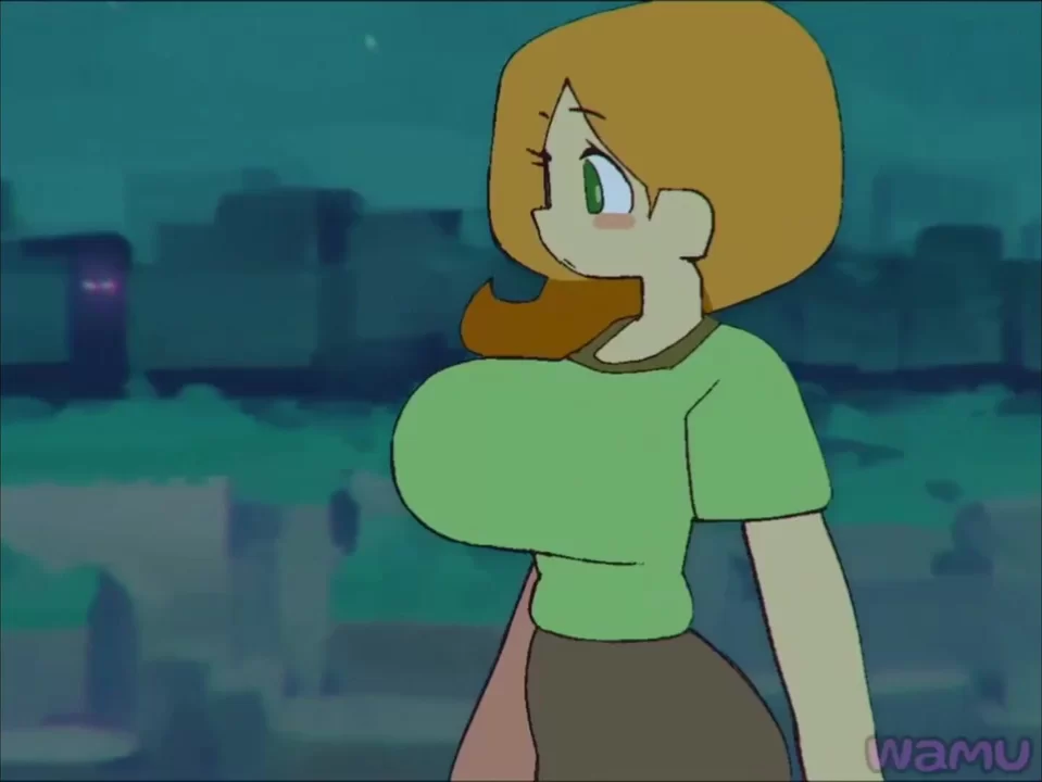 Эндермен x Алекс от 'Wamudraws'