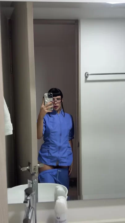 Leck mich am Krankenschwester-Arsch