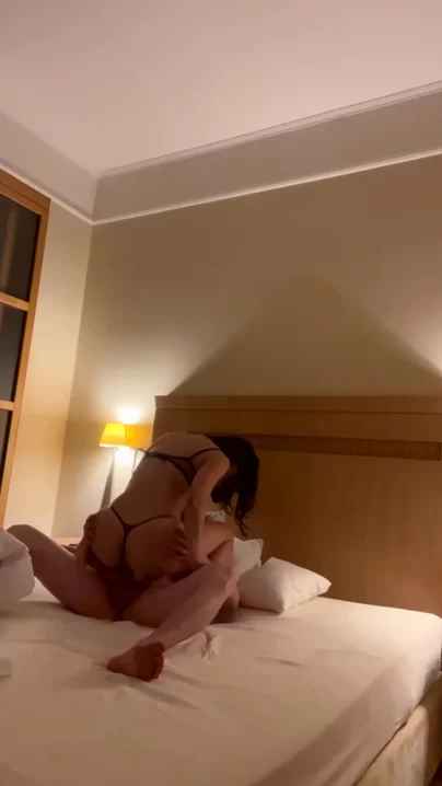 Sexy Asian hotwife riding bwc