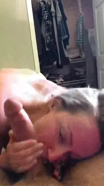 she made sure to get every drop out of him